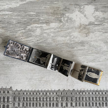 Load image into Gallery viewer, Antique French Silverplated Souvenir Photo Pendant

