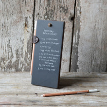 Load image into Gallery viewer, Small Chalk Tablet handmade by Peg and Awl in Philadelphia
