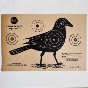 Vintage Paper Target c1950s