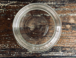 Antique Rexall Glass Leech Jar