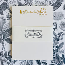 Load image into Gallery viewer, Gold Foil Stamped Notecards + Envelopes Set/8
