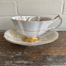 Load image into Gallery viewer, Vintage English Tea Cup + Saucer
