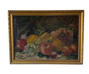 Vintage Still Life of Fruit c1940s