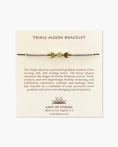 Triple Moon Bracelet