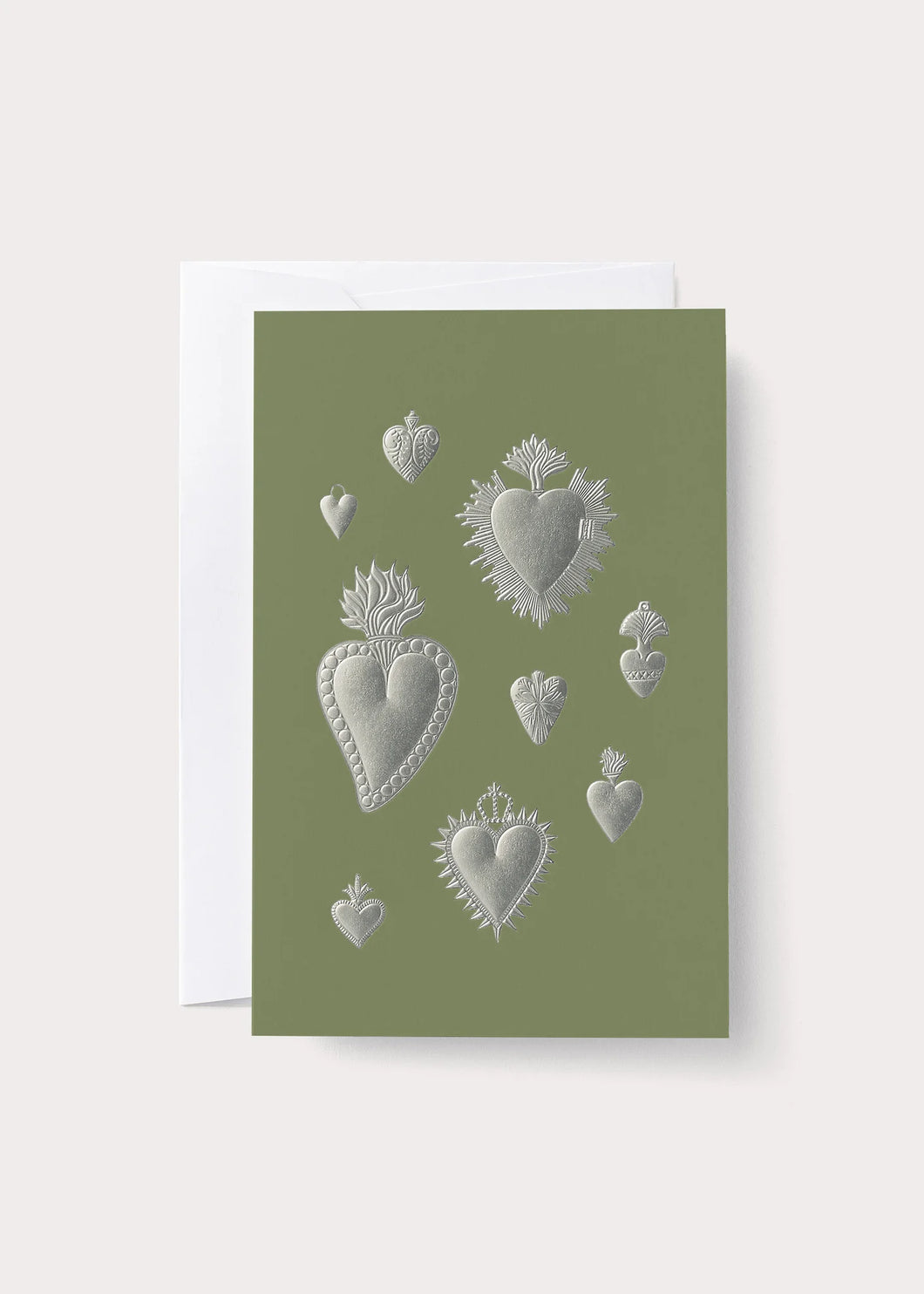 Heart Milagros Greeting Card