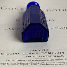 Load image into Gallery viewer, Antique Cobalt Blue Poison Bottle
