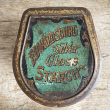 Load image into Gallery viewer, Antique Gloss Starch Tin c1890

