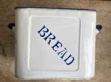 Load image into Gallery viewer, Antique Enamel Bread Box
