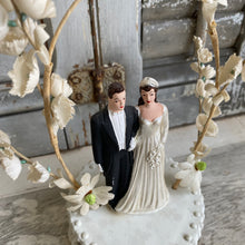 Load image into Gallery viewer, Antique Wedding Cake Topper c1930
