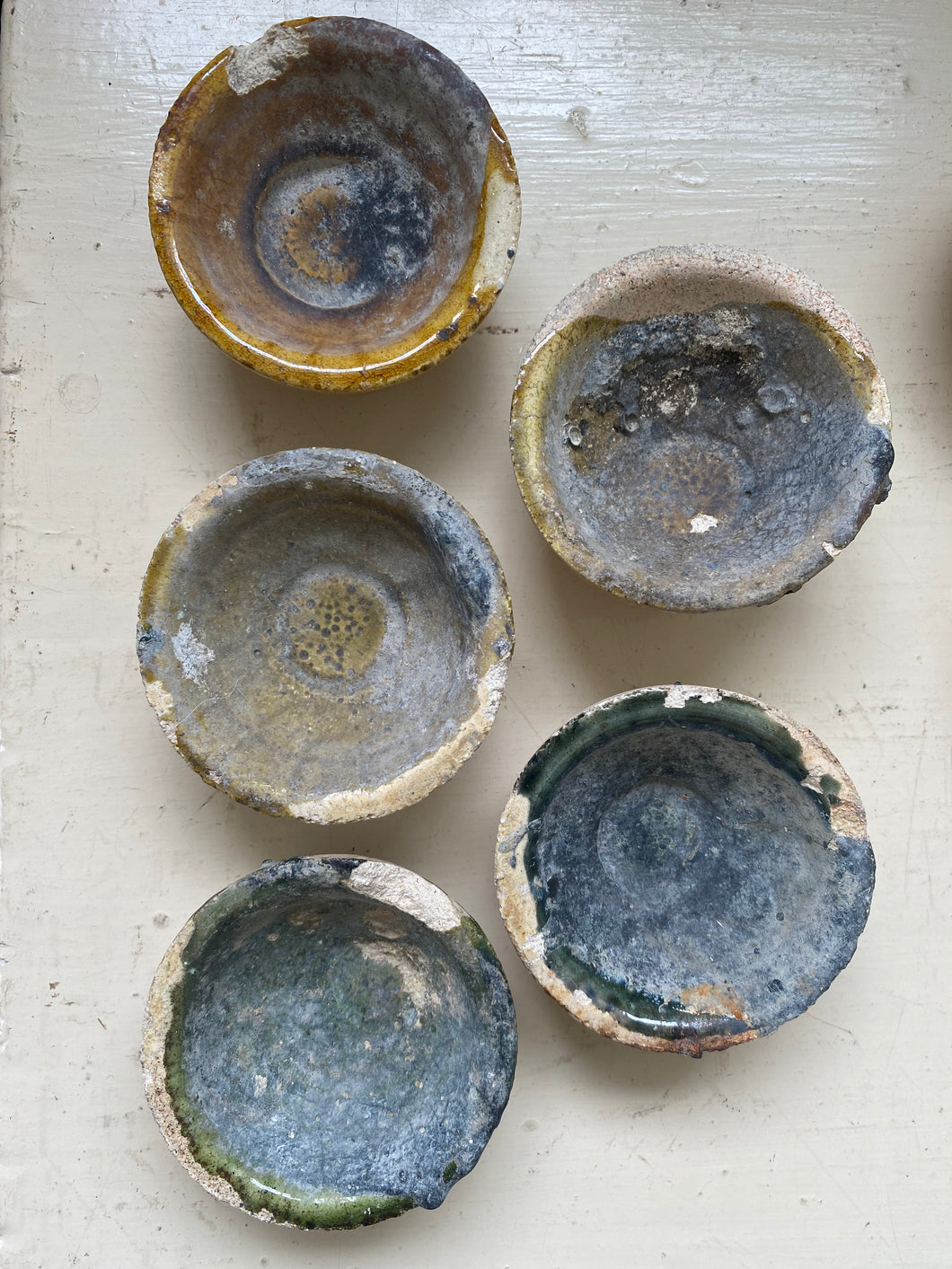 Antique Mining Pottery Crucible c1880