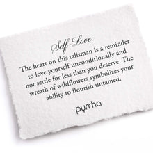 Load image into Gallery viewer, Pyrrha - Self Love Talisman Necklace
