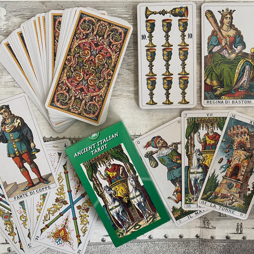 Ancient Italian Tarot Card Deck