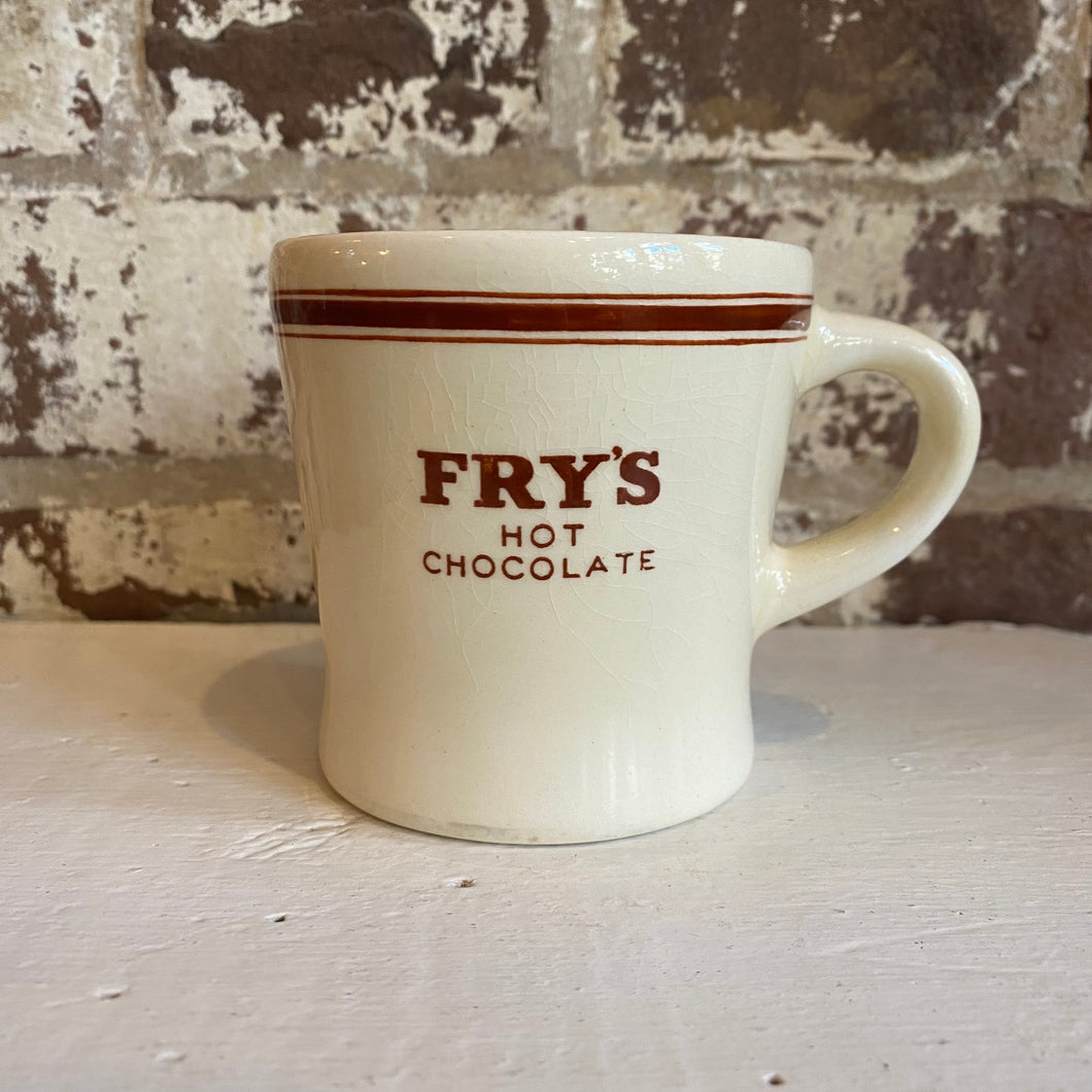 Vintage Fry‚Äôs Hot Chocolate Mug c1950s