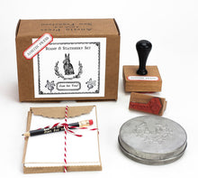 Load image into Gallery viewer, Bunny Wreath Stamp Set by Austen Press San Francisco

