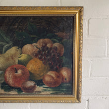 Load image into Gallery viewer, Vintage Still Life of Fruit c1940s
