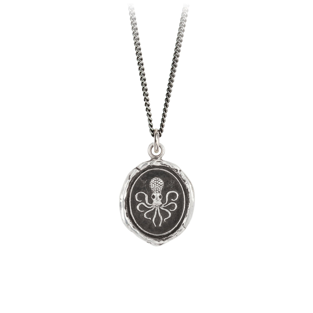 Pyrrha - Octopus Talisman Necklace