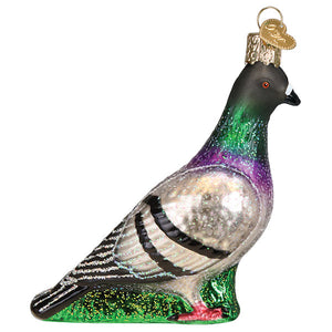 Pigeon Glass Ornament by Old World Christmas