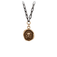 Load image into Gallery viewer, Pyrrha - Remember To Live Talisman Necklace
