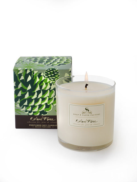 Soap & Paper Factory 65hr Roland Pine Candle